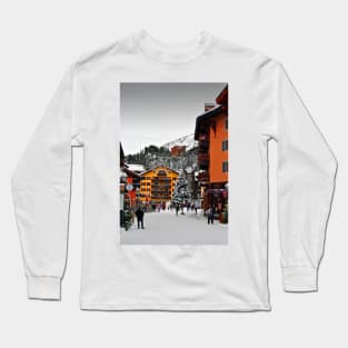 Les Arcs Arc 1950 French Alps France Long Sleeve T-Shirt